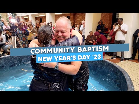 Community Baptism - New Year's Day 2023