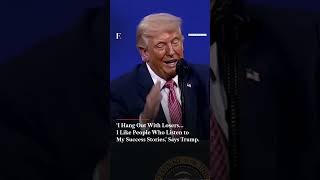 Donald Trump Says He Likes Hanging Out With "Losers" | N18G 