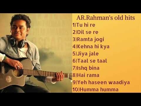 Best jukebox | AR.Rahman's hits |Superhit Bollywood Songs Collection | Audio Jukebox
