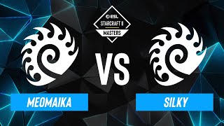 MeomaikA vs. Silky - ESL SC2 Masters: Spring 2024 Asia Regionals - Swiss R2