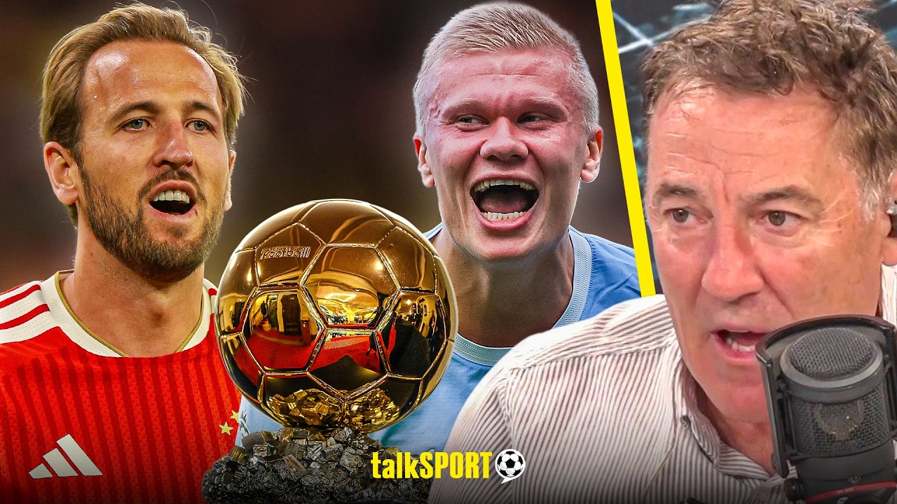 "TOUGH CALL!" Dean Saunders BELIEVES Erling Haaland should WIN the Ballon D'Or INSTEAD of Harry Kane