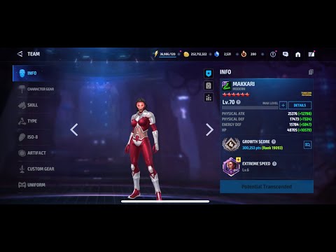 Transcending MAKKARI +CTP of Rage + Some Card Crafting- MARVEL Future Fight