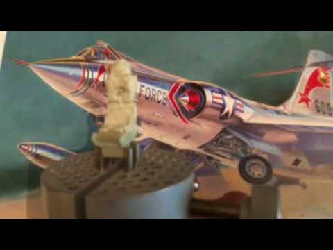Building the F104G Starfighter in 1/48 scale - part 1