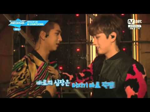 140731 엠카비긴즈 B1A4 cut