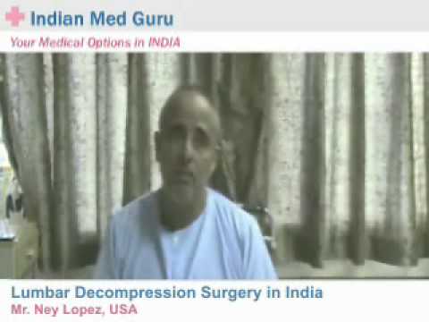 Spinal stenosis surgery is very affordable in India