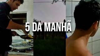 Acordando as 5 da manhã por uma semana, porém, de forma cinematográfica