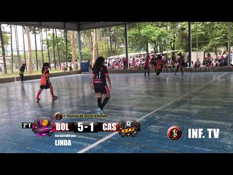 1° FEST. FUTSAL FEMININO - UNID. BOLOGNE X UNID. CASA BLANCA