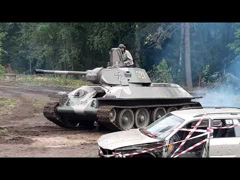 Elosawutus 2020 | T-34 tank action show