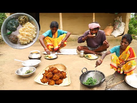 Traditional Food Maize Rice And Nettle Curry || How To Make Chyakhala Nepali Food || Village Kitchen