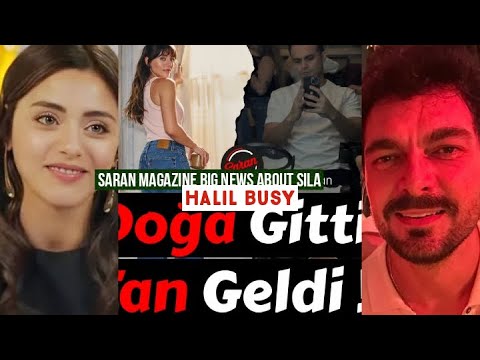 Saran Magazine Published Sila Turkoglu News !Halil Ibrahim Ceyhan Busy