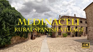 In the center of Spain is the picturesque Cotswold-looking Spanish village of Medinaceli. 🇪🇸 [4K]