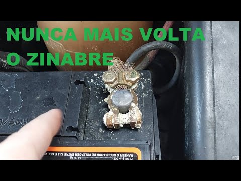 Zinabre no Polo da bateria nunca mais, solução de R$ 6,00 não condene sua bateria por causa disso
