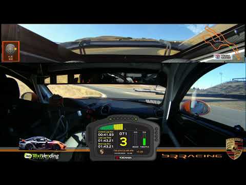 A Lap Around Sonoma Raceway - PORSCHE GT4 CLUBSPORT MR