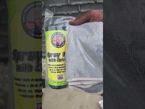 first time trying out Sam's spray wax with ceramic let's see how it does.