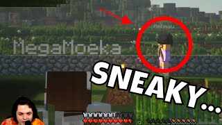 SPYING on APHMAU on Our Minecraft SMP!
