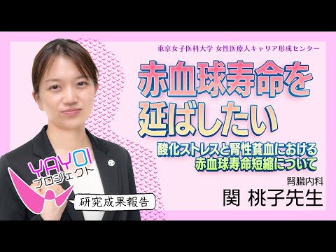 ④【東京女子医科大学】令和5年度研究成果報告vol.4　関　桃子 　後期研修医 ＜腎臓内科＞