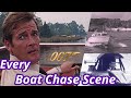 Every THRILLING Boat Chase In James Bond 4K
