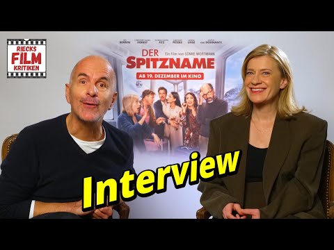 So lauten DER SPITZNAME von Christoph Maria Herbst und Caroline Peters