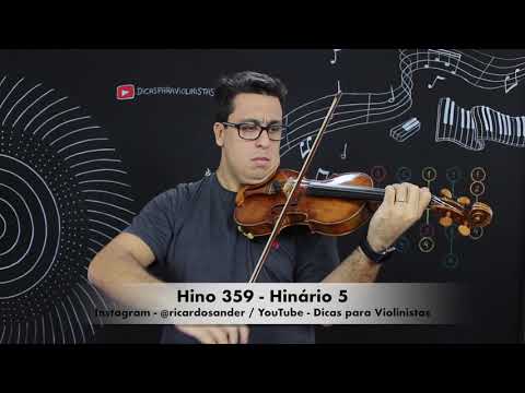Hino 359 Violino Hinário 5 CCB