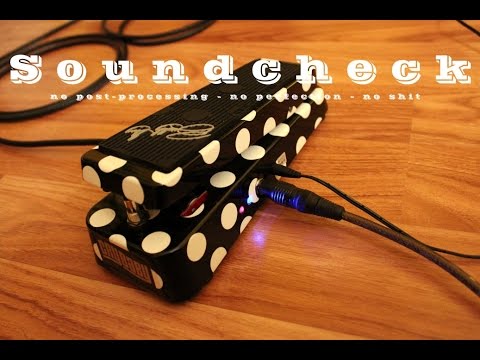 Примеры звучания педали эффектов Dunlop BG95 Buddy Guy Cry Baby Wah