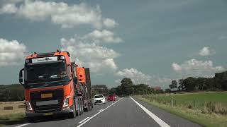 Car ride Køre ud i sommerlandene. Lee - Sabro- UHD/4K /HDR Video 02