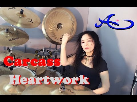 Carcass - Heartwork Drum cover by Ami Kim (#14) Video