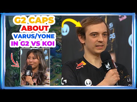 G2 Caps About VARUS / YONE Pick 🤔