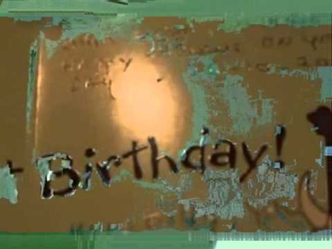 Happy Birthday Amel (stop motion video)