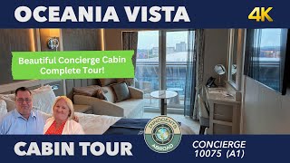 Oceania Vista Concierge Cabin Tour  | Oceania Cruises