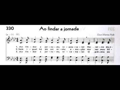 Hinário 5 CCB - Hino 330 - Ao findar a jornada - Strings - Teclado Yamaha PSR S670