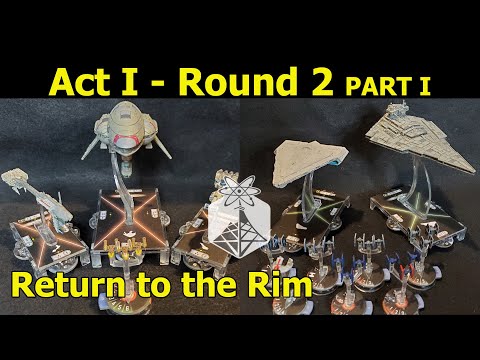 Star Wars Armada Rebellion in the Rim 2 Act I Round 2 Battle 1 ION Radio