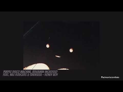 Purple Disco Machine, Benjamin Ingrosso - Honey Boy - sped up/nightcore
