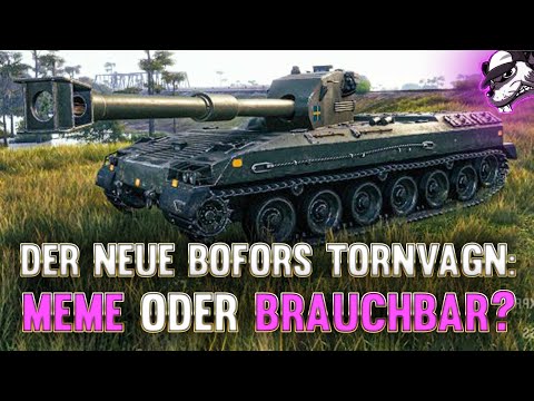 Bofors Tornvagn - MEME or useful? [World of Tanks - Gameplay - German]