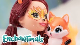 Enchantimals | Felicity Fox Doll and Flick Fox Are Slip Slidin’ Away | Enchantimals Toys