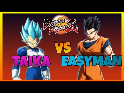 DBFZ - TAIKA vs EASYMAN gameplays (Blue Vegeta, Janemba, Android 17 vs SSJ Vegeta & Goku, A. Gohan)