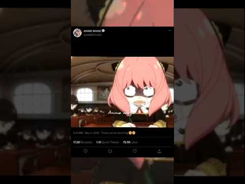 Spy x Family In hindi Dubbed Episode | #AxT #AnimeHonour #AnimexToons Anya 🤣😂 Anime Thuglife hindi