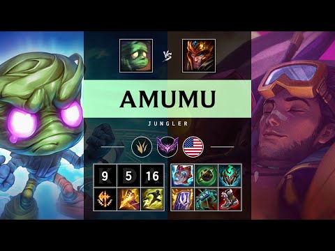 Amumu Jungle vs Jarvan IV - NA Master Patch 25.19