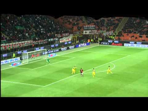 Milan - Chievo 3 - 1 (16.10.2010) All Goals & Highlights [High Quality]