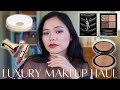 Luxury Makeup Try-On Haul | Bond No. 9 Lipstick, Hermes Bronzer (Sahara) & YSL Mini Clutch Palette!