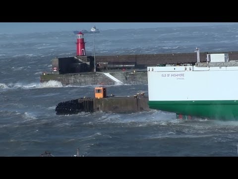 Rosslare Harbour Storm