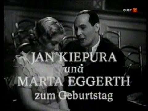 Jan Kiepura und Marta Eggerth zum Geburstag