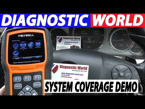 Aston Martin Rapide OBDII NT520 Diagnostic Tool System Module Coverage Code & Warning Light Reset
