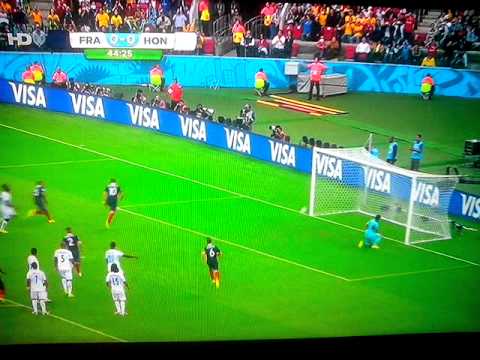 WM 2014 Frankreich - Honduras 1:0 Benzema