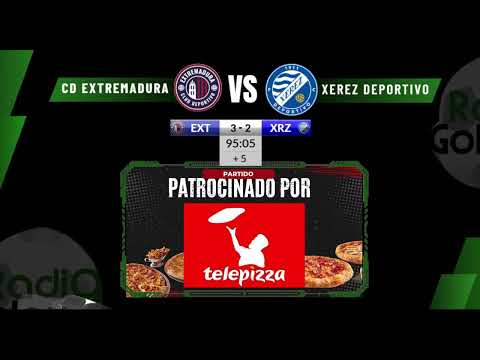DIRECTO: Extremadura - Xerez Deportivo 25-10-2025