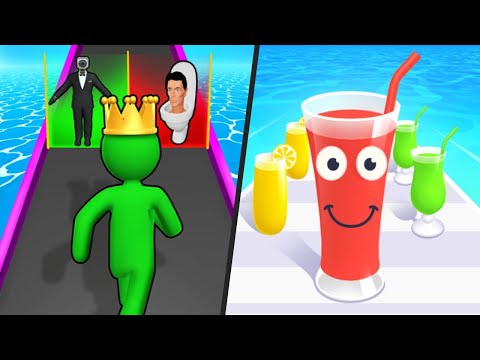 GIANT RUSH vs JUICE RUN - Gameplay All Levels Last UPDATE 2023 Mod APK