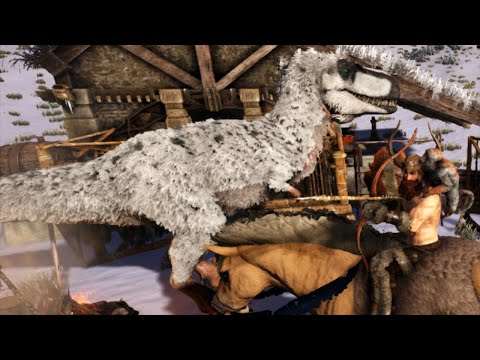ARK  Survival Evolved Viking Life : The Quest to find and tame Nanuqsaurus !