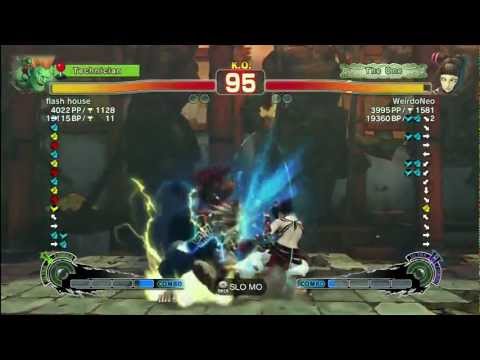SSF4AE Ver. 2012 XBL - flash house (BL) vs. WeirdoNeo (JU)