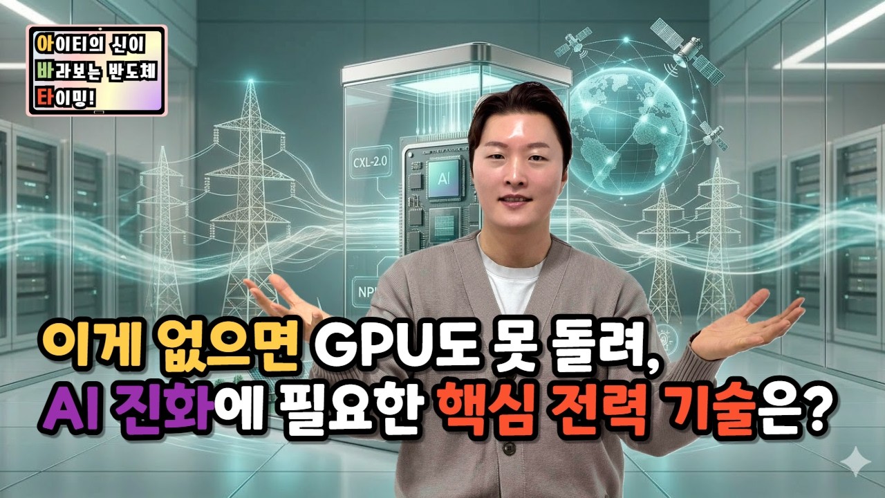 [아바타] 이게 없으면 GPU도 못 돌려, AI 진화에 필요한 핵심 전력 기술은?