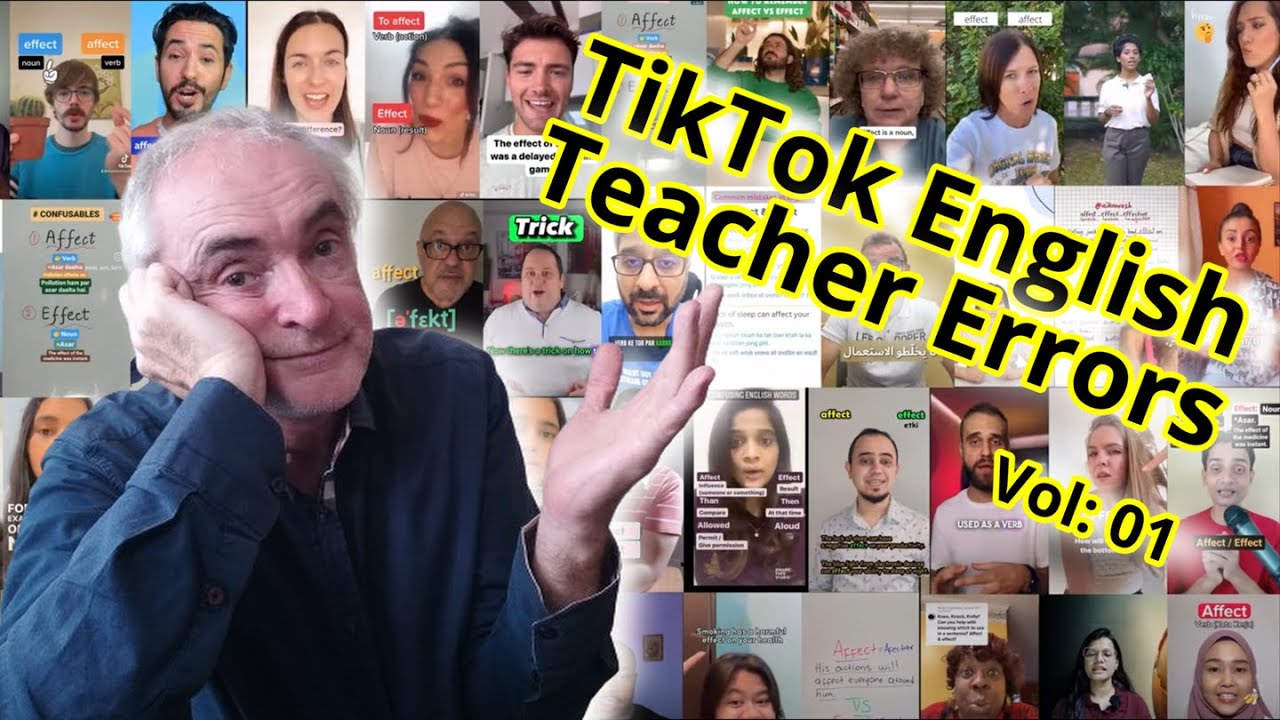 Compilation 01: TikTok English Teacher Errors