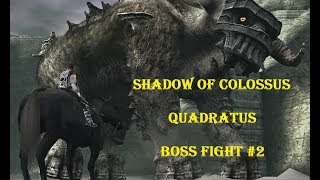 Shadow Of Colossus - How To Kill - Quadratus - Boss #2